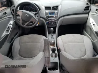 2017 Hyundai Accent SE with VIN KMHCT4AE5HU279435, listed as a Copart auction lot 87079404 with 126,166 mi miles and Salvage Title. Bid and sale history available at carsss.com. Image 8.