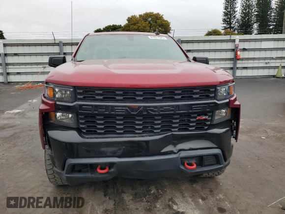2020 Chevrolet Silverado 1500 Custom Trail Boss with VIN 1GCRYCEF8LZ291037, listed as a Copart auction lot 41971525 with 63,642 mi miles and Salvage Title. Bid and sale history available at DreamBid. Image 5.