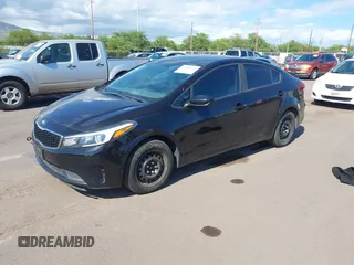 2018 Kia Forte LX with VIN 3KPFK4A77JE209753, listed as a IAAI auction lot 41896792 with 68,623 mi miles. Bid and sale history available at carsss.com. Image 2.