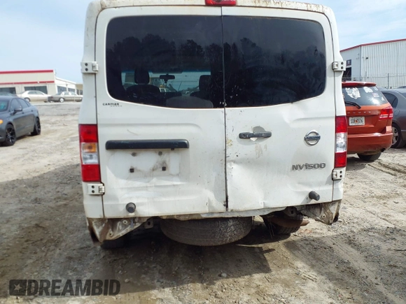 2012 Nissan NV S with VIN 1N6BF0KM8CN110516, listed as a IAAI auction lot 41576965 with 416,401 mi miles. Bid and sale history available at carsss.com. Image 13.