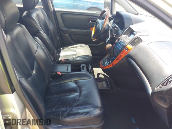 2002 Lexus RX 300 with VIN JTJHF10U520239568, listed as a IAAI auction lot 42179659 with 214,348 mi miles and . Bid and sale history available at DreamBid. Image 5.