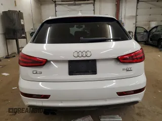 2015 Audi Q3 Premium Plus with VIN WA1EFCFS9FR006974, listed as a Copart auction lot 60036635 with 117,961 mi miles and Clean title. Bid and sale history available at DreamBid. Image 6.