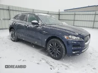 2018 Jaguar F-Pace 20d Premium with VIN SADCJ2FNXJA257904, listed as a Copart auction lot 44192345 with 88,926 mi miles and Salvage Title. Bid and sale history available at DreamBid. Image 4.