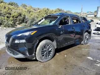 2022 Nissan Rogue S z VIN 5N1BT3AA6NC717528, wystawiony jako Copart lot #55071205 z przebiegiem 26 175 mil mil oraz Szkoda całkowita • Salvage title. Historia ofert i sprzedaży dostępna na DreamBid. Obrazek 1.