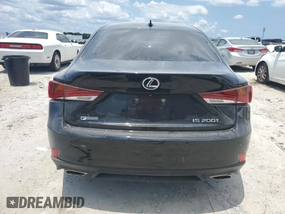 2017 Lexus IS 200t z VIN JTHBA1D2XH5050974, wystawiony jako Copart lot #61467615 z przebiegiem 122 743 mil mil oraz Szkoda całkowita • Salvage title. Historia ofert i sprzedaży dostępna na DreamBid. Obrazek 6.