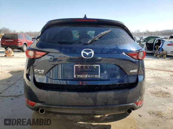 2018 Mazda CX-5 S Premium with VIN JM3KFBDM4J1318254, listed as a Copart auction lot 48506595 with 29,959 mi miles and Salvage Title. Bid and sale history available at DreamBid. Image 6.