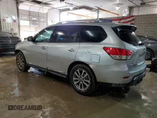 2016 Nissan Pathfinder Platinum with VIN 5N1AR2MNXGC614067, listed as a Copart auction lot 83157234 with 76,920 mi miles and Clean Title. Bid and sale history available at carsss.com. Image 2.