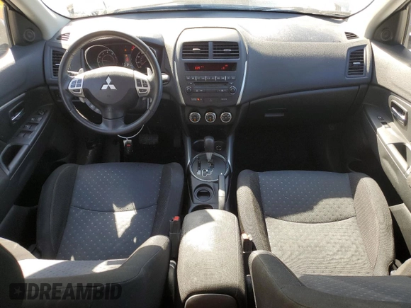 2012 Mitsubishi Outlander Sport SE with VIN JA4AP4AU5CZ010946, listed as a Copart auction lot 48613745 with 92,556 mi miles and Salvage Title. Bid and sale history available at carsss.com. Image 8.