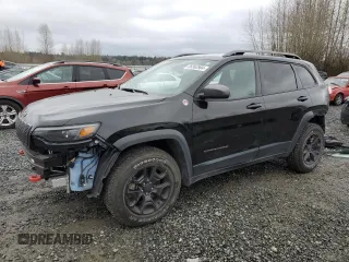 2020 Jeep Cherokee Trailhawk Elite с VIN 1C4PJMBX9LD597319, выставлен на аукционе Copart как лот 86362504 с пробегом 21 050 миль миль и Списание • Salvage title. История ставок и продаж доступна на DreamBid. Изображение 1.