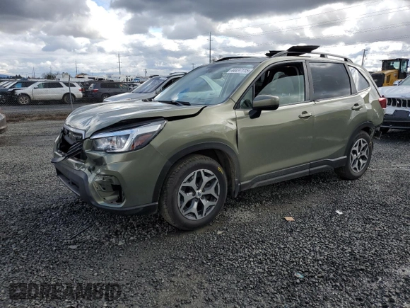 2019 Subaru Forester Premium with VIN JF2SKAEC3KH589384, listed as a Copart auction lot 44437115 with 40,697 mi miles and Salvage Title. Bid and sale history available at carsss.com. Image 1.