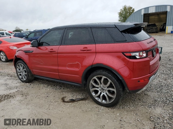 2012 Land Rover Range Rover Evoque Dynamic Premium с VIN SALVT2BG0CH662243, выставлен на аукционе Copart как лот 79749184 с пробегом 124 509 миль миль и Списание • Salvage title. История ставок и продаж доступна на DreamBid. Изображение 2.