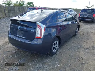2012 Toyota Prius One with VIN JTDKN3DUXC5410076, listed as a IAAI auction lot 42191581 with 244,502 mi miles. Bid and sale history available at carsss.com. Image 4.