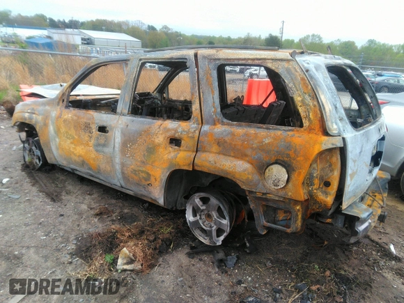 2006 Chevrolet TrailBlazer LS with VIN 1GNDT13S662158486, listed as a IAAI auction lot 41916775 with Not Provided miles and . Bid and sale history available at DreamBid. Image 3.