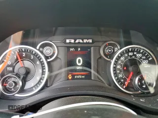 2021 Ram 1500 Lone Star with VIN 1C6RREFT4MN661316, listed as a Copart auction lot 61218605 with 61,672 mi miles and Salvage title. Bid and sale history available at DreamBid. Image 9.