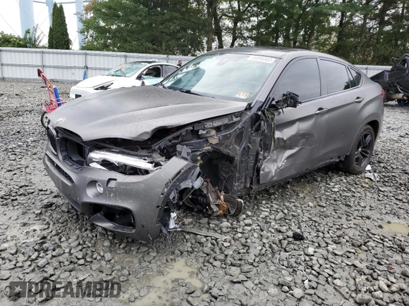 2015 BMW X6 xDrive35i with VIN 5UXKU2C56F0N75923, listed as a Copart auction lot 69896503 with 86,654 mi miles. Bid and sale history available at carsss.com. Image 1.