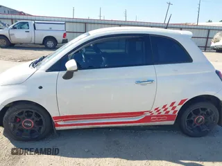 2015 FIAT 500 Sport with VIN 3C3CFFBR3FT696265, listed as a IAAI auction lot 40417640 with 118,412 mi miles and . Bid and sale history available at DreamBid. Image 14.