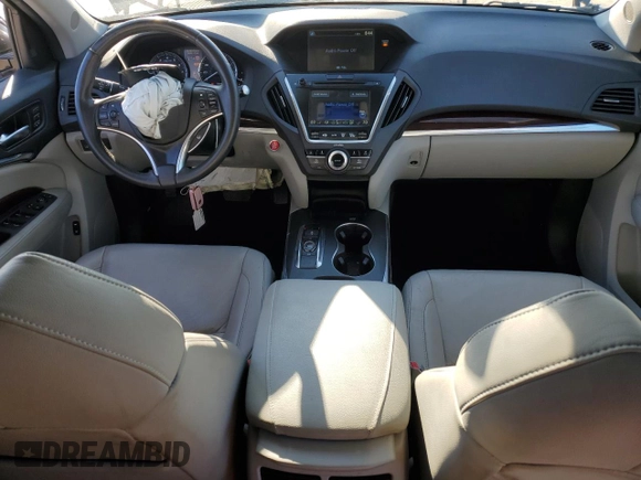 2016 Acura MDX w/Tech with VIN 5FRYD4H42GB013655, listed as a Copart auction lot 50546505 with 152,395 mi miles and Salvage Title. Bid and sale history available at carsss.com. Image 8.