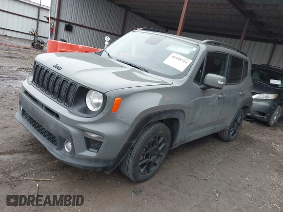 2020 Jeep Renegade Latitude with VIN ZACNJABB4LPM07063, listed as a IAAI auction lot 41398716 with 29,576 mi miles and . Bid and sale history available at DreamBid. Image 17.