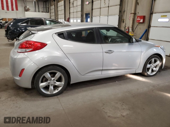2014 Hyundai Veloster with VIN KMHTC6AD3EU212217, listed as a Copart auction lot 76396874 with 156,718 mi miles and Salvage Title. Bid and sale history available at carsss.com. Image 3.