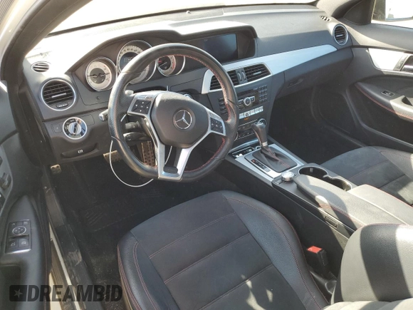 2013 Mercedes-Benz C 250 with VIN WDDGJ4HB1DF969971, listed as a Copart auction lot 54003775 with 86,383 mi miles and Salvage Title. Bid and sale history available at DreamBid. Image 8.