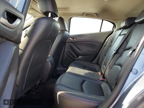 2015 Mazda 3 i Grand Touring with VIN 3MZBM1M78FM166957, listed as a Copart auction lot 53965995 with 117,782 mi miles and Salvage Title. Bid and sale history available at DreamBid. Image 10.