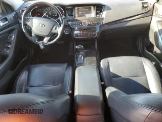 2015 Kia Cadenza Premium with VIN KNALN4D78F5182021, listed as a Copart auction lot 82618144 with 130,251 mi miles and Salvage Title. Bid and sale history available at carsss.com. Image 8.