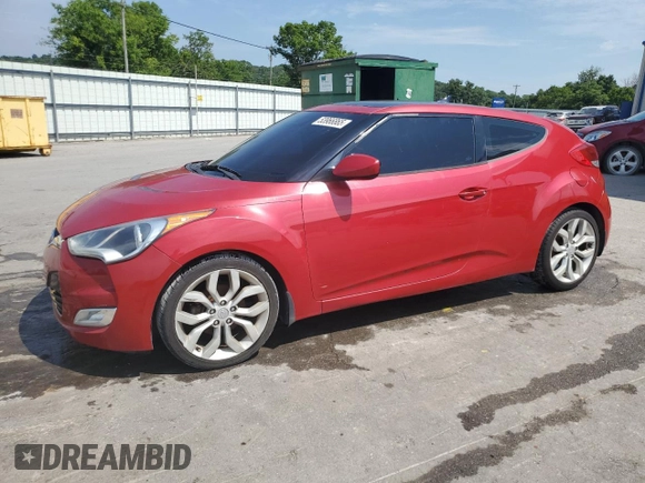 2015 Hyundai Veloster with VIN KMHTC6AD0FU238274, listed as a Copart auction lot 65181205 with 143,112 mi miles and Clean title. Bid and sale history available at DreamBid. Image 1.