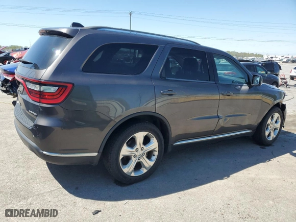 2014 Dodge Durango Limited with VIN 1C4RDHDG8EC476911, listed as a Copart auction lot 53350295 with 95,287 mi miles and Salvage Title. Bid and sale history available at carsss.com. Image 3.