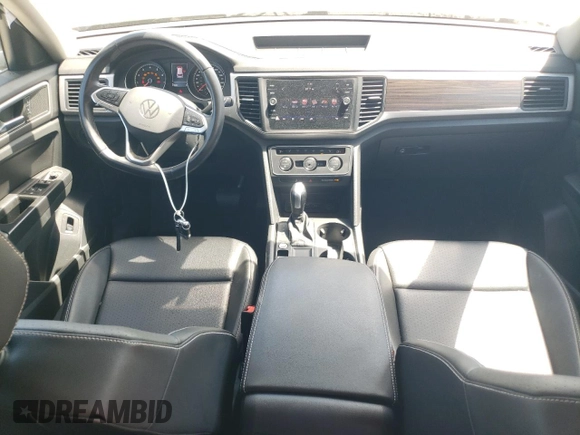 2021 Volkswagen Atlas SE with VIN 1V2DP2CA3MC510701, listed as a Copart auction lot 51147195 with 63,604 mi miles and Clean title. Bid and sale history available at DreamBid. Image 8.