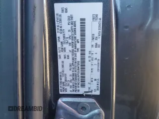 2016 Ford Escape Titanium with VIN 1FMCU0J97GUB47252, listed as a Copart auction lot 47133925 with 166,614 mi miles and Salvage Title. Bid and sale history available at carsss.com. Image 13.