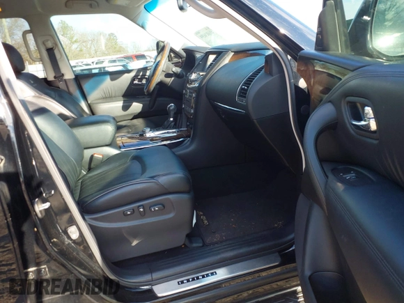 2014 Infiniti QX80 z VIN JN8AZ2NE2E9068625, wystawiony jako IAAI lot #41683659 z przebiegiem 197 152 mil mil oraz . Historia ofert i sprzedaży dostępna na DreamBid. Obrazek 5.