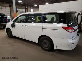 2013 Nissan Quest LE with VIN JN8AE2KP3D9071176, listed as a Copart auction lot 52512385 with 0 mi miles and Clean Title. Bid and sale history available at carsss.com. Image 2.