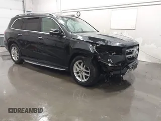 2020 Mercedes-Benz GLS 450 z VIN 4JGFF5KE7LA053657, wystawiony jako IAAI lot #41795324 z przebiegiem 52 729 mil mil oraz . Historia ofert i sprzedaży dostępna na DreamBid. Obrazek 1.