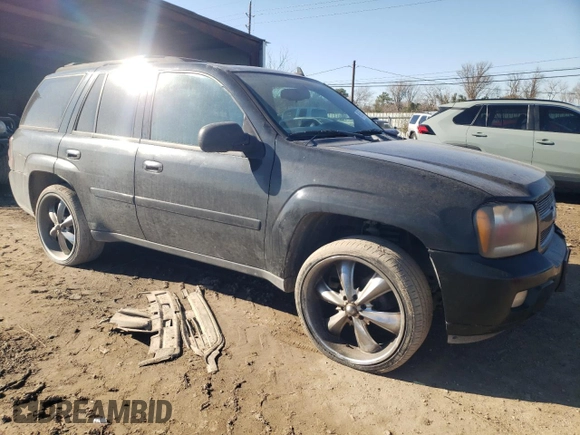 2008 Chevrolet TrailBlazer 1LT with VIN 1GNDT13S582202089, listed as a Copart auction lot 89358285 with 176,407 mi miles and Salvage Title. Bid and sale history available at DreamBid. Image 4.