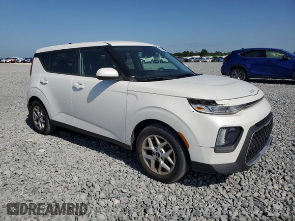 2022 Kia Soul LX with VIN KNDJ23AU8N7151829, listed as a Copart auction lot 52884695 with 24,297 mi miles and Non Repairable. Bid and sale history available at carsss.com. Image 4.