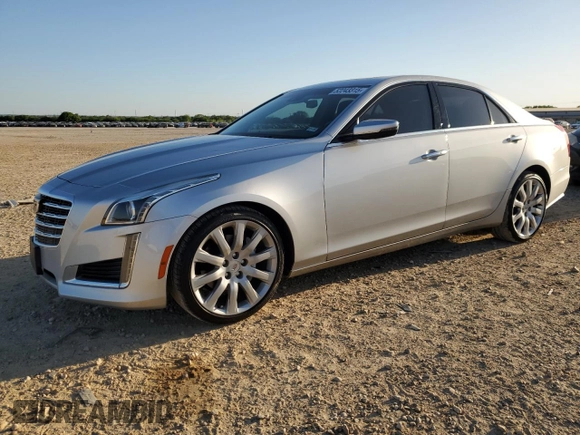 2018 Cadillac CTS Luxury RWD with VIN 1G6AR5SX3J0183058, listed as a Copart auction lot 52243315 with 46,789 mi miles and Clean title. Bid and sale history available at DreamBid. Image 1.