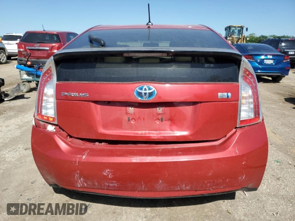 2014 Toyota Prius Four with VIN JTDKN3DU5E0366844, listed as a Copart auction lot 56581965 with 163,295 mi miles and Salvage title. Bid and sale history available at DreamBid. Image 6.