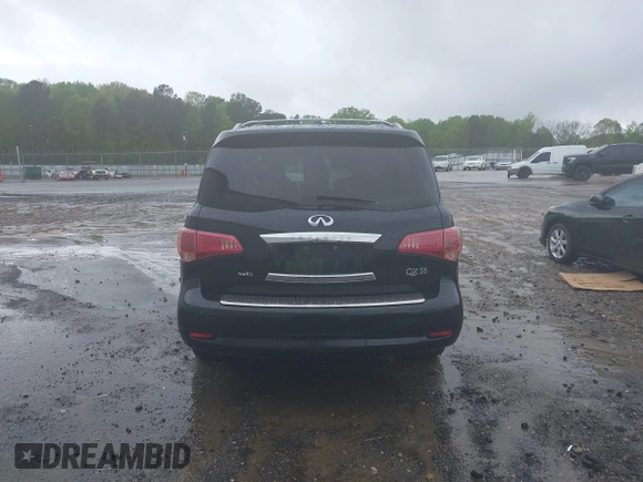 2012 Infiniti QX56 8-passenger with VIN JN8AZ2NCXC9315241, listed as a IAAI auction lot 41958081 with 148,252 mi miles. Bid and sale history available at carsss.com. Image 16.