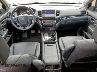 2020 Honda Ridgeline RTL-E with VIN 5FPYK3F79LB001891, listed as a Copart auction lot 58569255 with 34,513 mi miles and Salvage title. Bid and sale history available at DreamBid. Image 8.