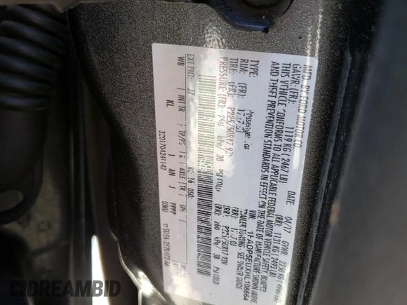 2017 Ford C-Max Energi SE with VIN 1FADP5EUXHL108664, listed as a Copart auction lot 63443913 with 104,634 mi miles. Bid and sale history available at carsss.com. Image 13.