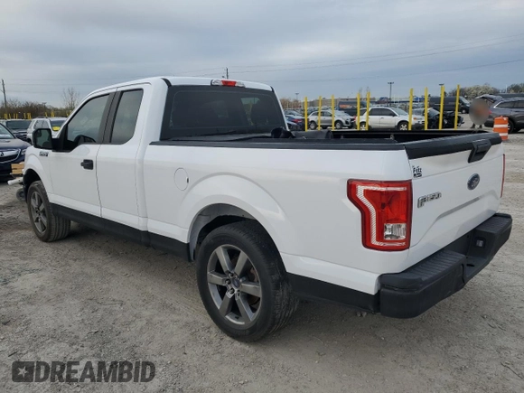 2017 Ford F-150 XL with VIN 1FTEX1C80HKD03319, listed as a Copart auction lot 52503605 with 0 mi miles and Clean Title. Bid and sale history available at carsss.com. Image 2.