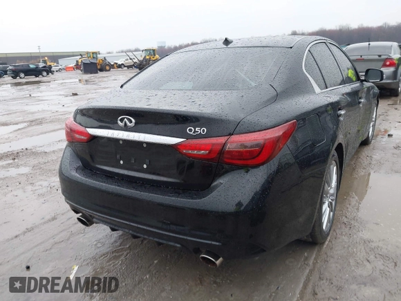 2018 Infiniti Q50 Sport z VIN JN1EV7AP3JM358184, wystawiony jako IAAI lot #42005200 z przebiegiem 99 264 mil mil oraz . Historia ofert i sprzedaży dostępna na DreamBid. Obrazek 4.