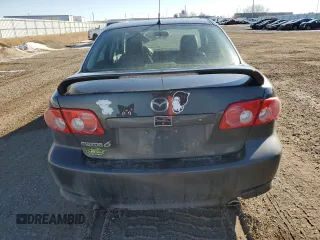 2005 Mazda 6 Sport S with VIN 1YVHP80D855M52119, listed as a Copart auction lot 42778265 with 211,422 mi miles and Salvage Title. Bid and sale history available at DreamBid. Image 6.