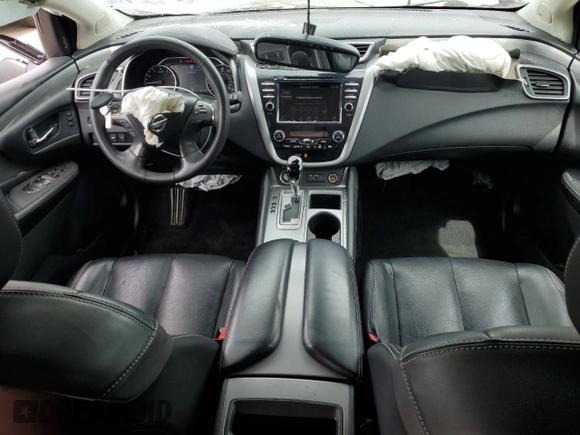 2019 Nissan Murano SL with VIN 5N1AZ2MS7KN131509, listed as a Copart auction lot 51875335 with 126,758 mi miles and Salvage Title. Bid and sale history available at DreamBid. Image 8.