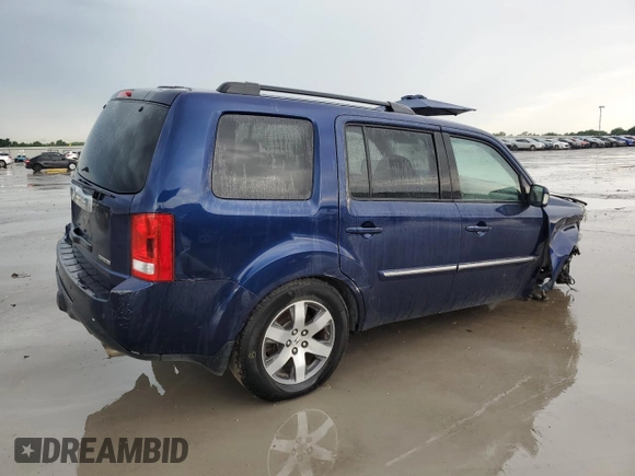 2013 Honda Pilot Touring with VIN 5FNYF3H94DB028123, listed as a Copart auction lot 55080925 with 214,388 mi miles and Salvage Title. Bid and sale history available at carsss.com. Image 3.
