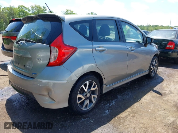 2015 Nissan Note SV with VIN 3N1CE2CP3FL434396, listed as a IAAI auction lot 42159133 with 79,073 mi miles and . Bid and sale history available at DreamBid. Image 4.