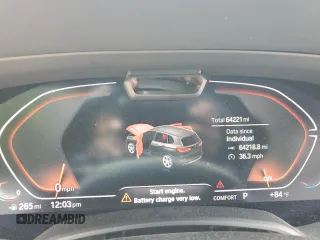 2021 BMW X5 xDrive40i z VIN 5UXCR6C0XM9E79726, wystawiony jako Copart lot #53889335 z przebiegiem 64 221 mil mil oraz Szkoda całkowita • Salvage title. Historia ofert i sprzedaży dostępna na DreamBid. Obrazek 9.