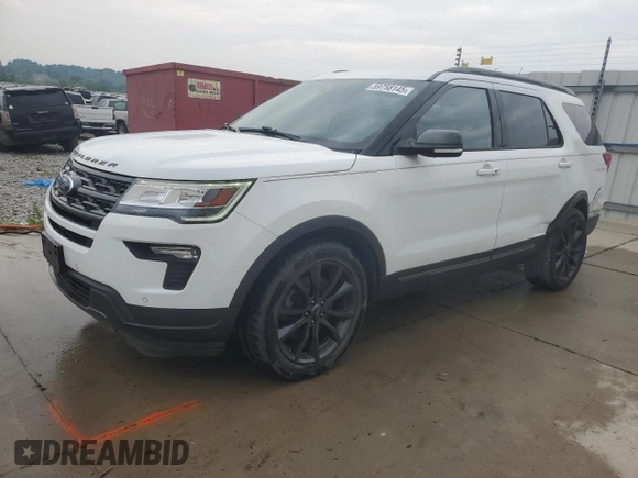 2019 Ford Explorer XLT with VIN 1FM5K8D88KGB05292, listed as a Copart auction lot 59758145 with 97,353 mi miles and Salvage title. Bid and sale history available at DreamBid. Image 1.