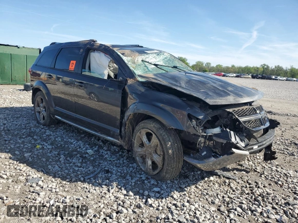 2017 Dodge Journey Crossroad Plus z VIN 3C4PDDGG8HT545942, wystawiony jako Copart lot #53985625 z przebiegiem Nie podano mil oraz Szkoda całkowita • Salvage title. Historia ofert i sprzedaży dostępna na DreamBid. Obrazek 4.