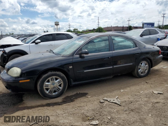 2004 Mercury Sable LS Premium with VIN 1MEHM55S04G604481, listed as a Copart auction lot 61749854 with 153,001 mi miles and Non Repairable. Bid and sale history available at carsss.com. Image 1.